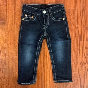 Toddler Boy’s Adjustable True Religion Jeans (can be Unisex)